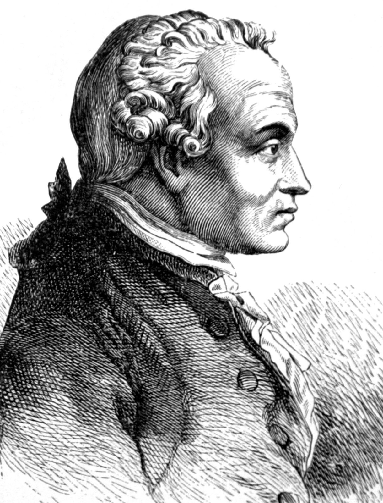 Immanuel Kant Immanuel Kant Źródło: Hans Schnorr, 1791, domena publiczna.