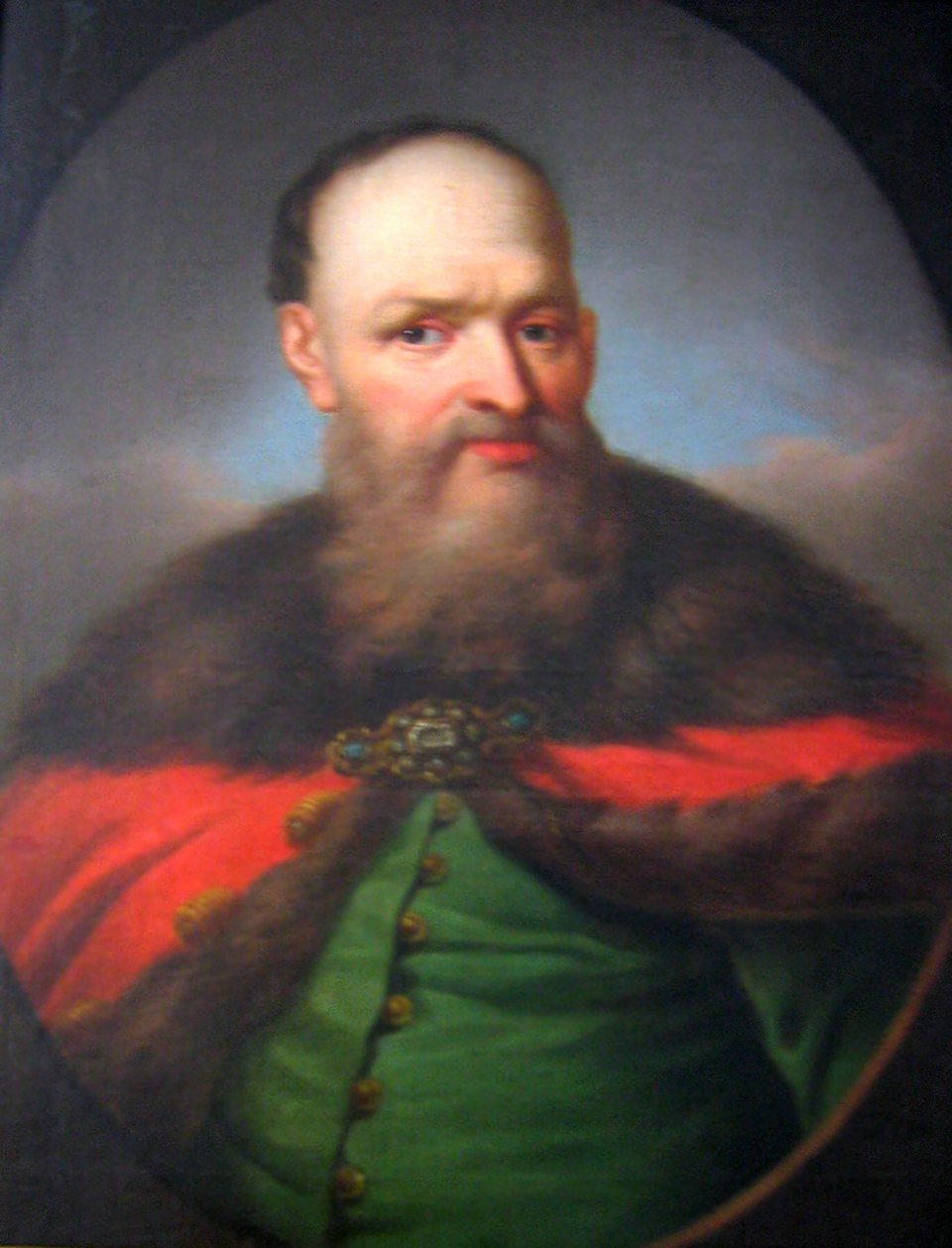fotografia przedstawia portret Stefana Czarnieckiego