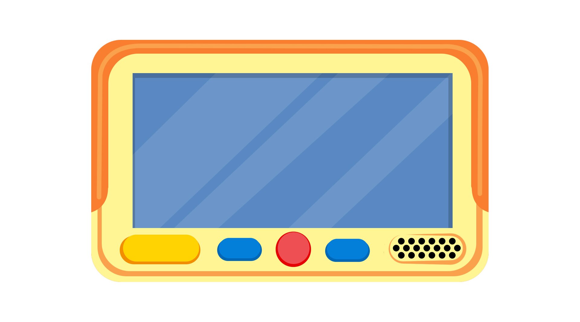 Ilustracja przedstawia tablet 