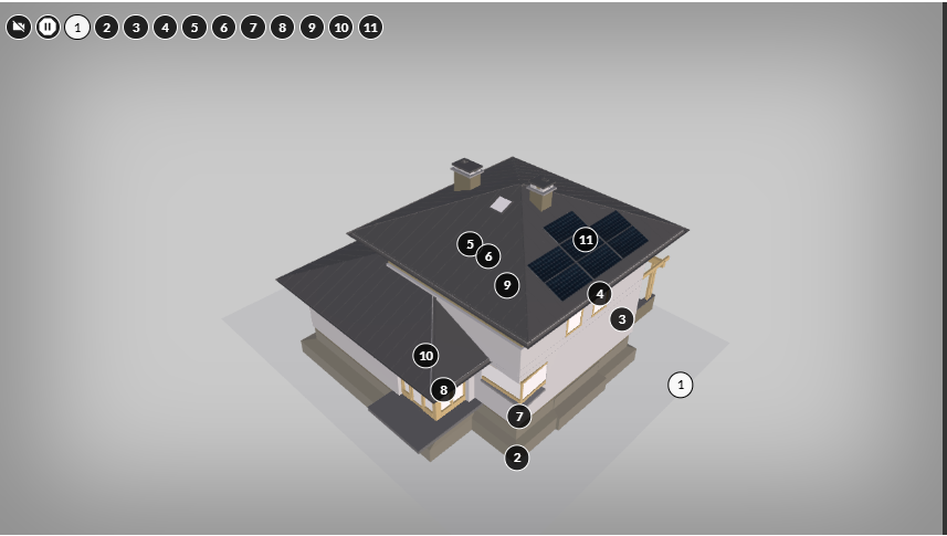Przykładowy wygląd wizualizacji 3D