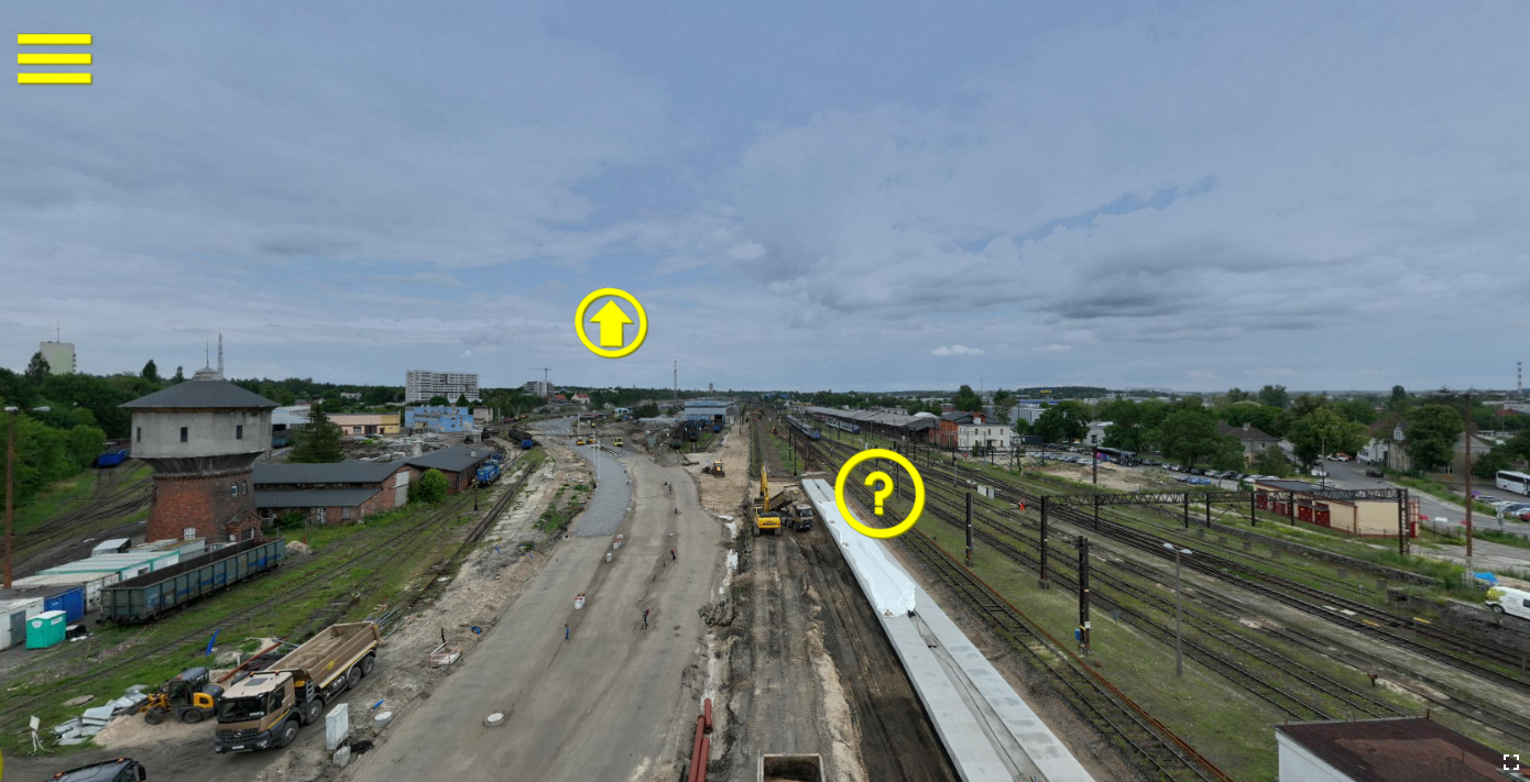 Przykładowy widok wycieczki wirtualnej