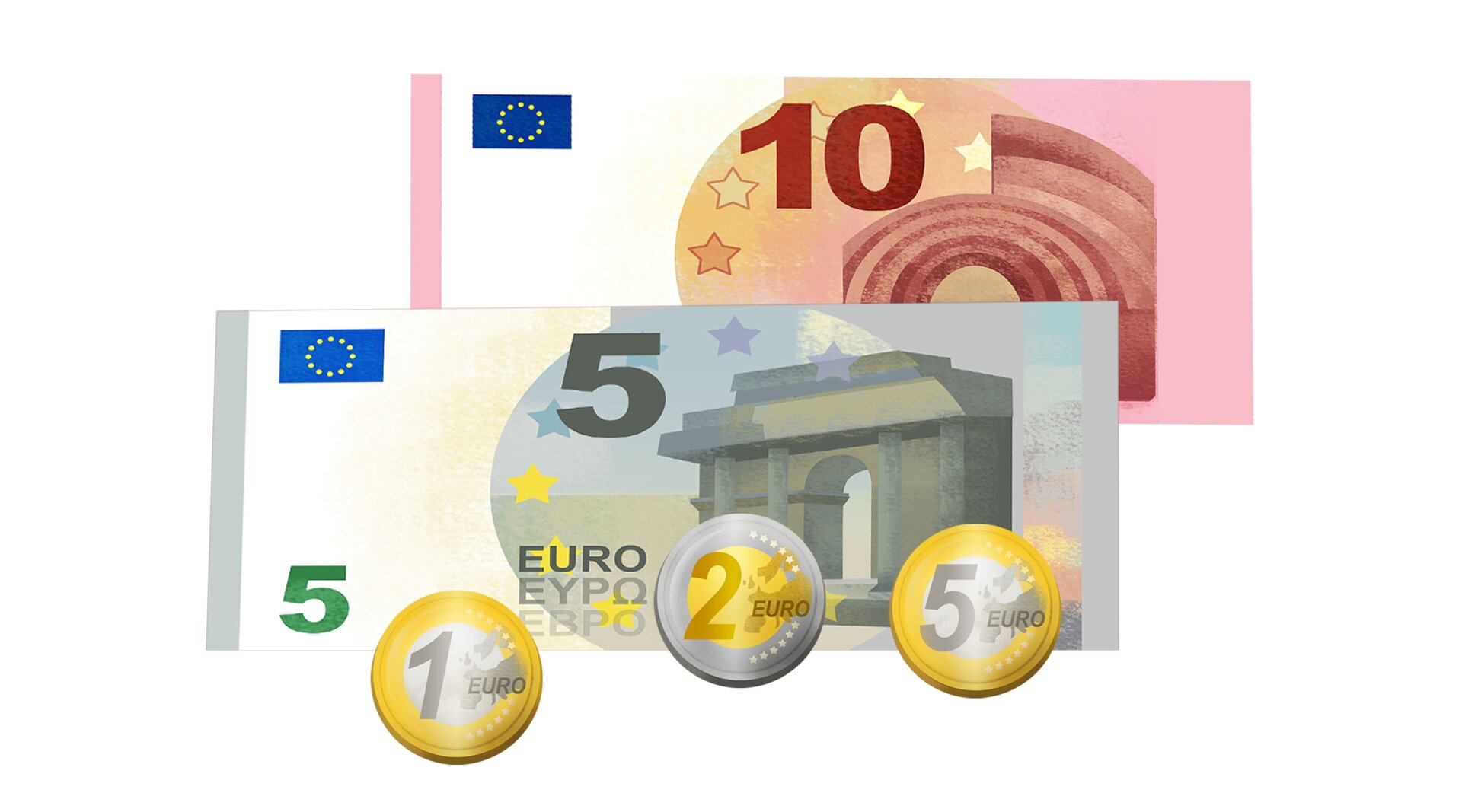 Na ilustracji znajdują się pieniądze.