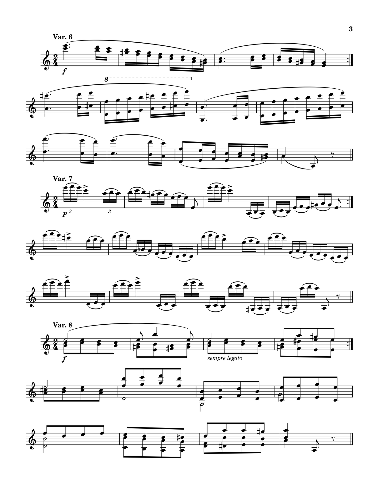 Ilustracja przedstawia stronę partytury utworu.