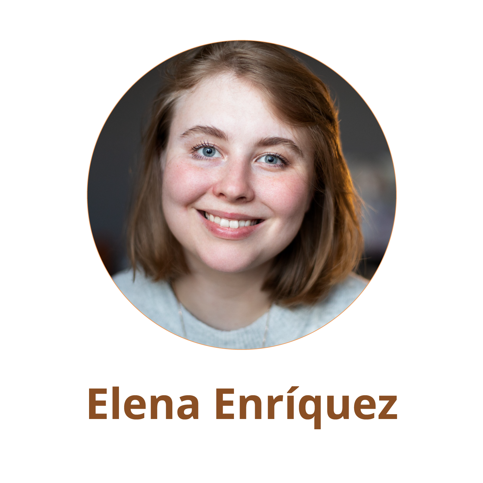 Zdjęcie dziewczyny z podpisem: Elena Enríquez