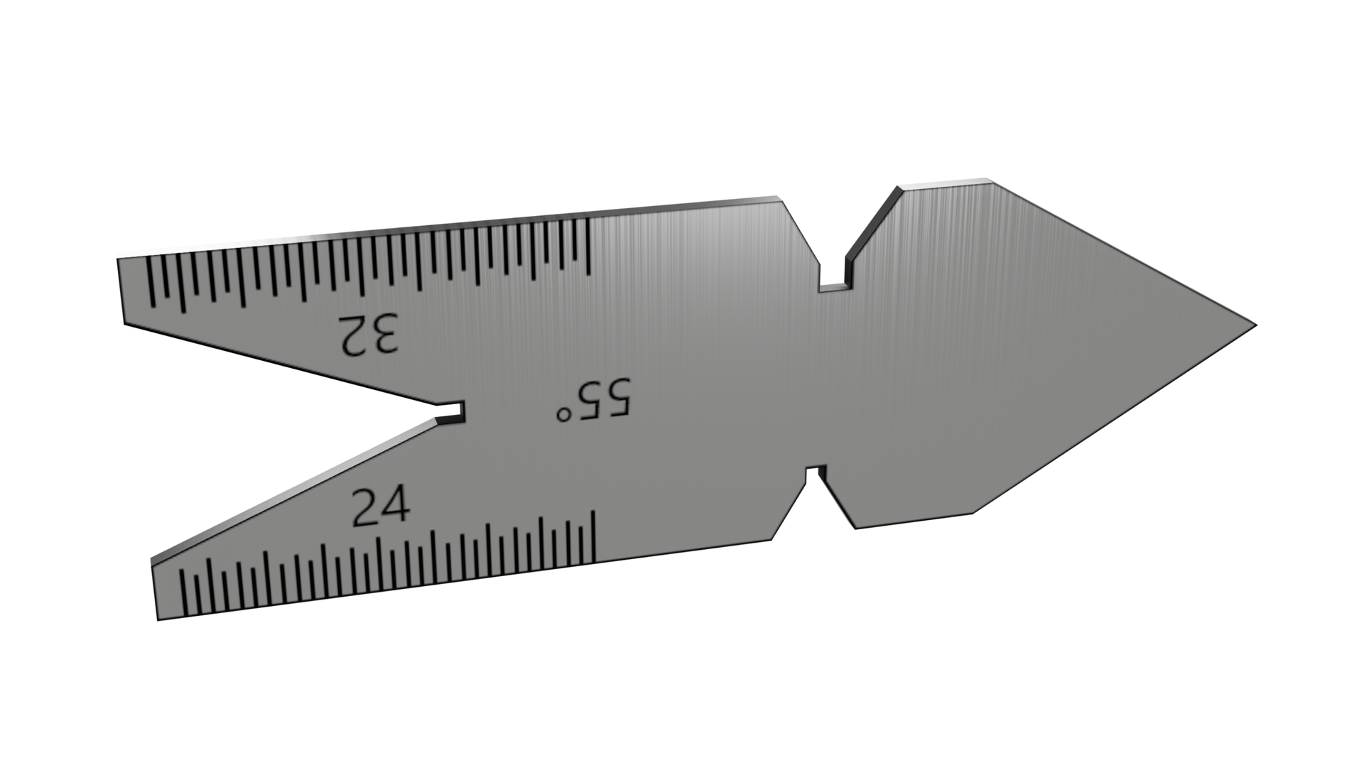 Wzorzec do gwintu calowego