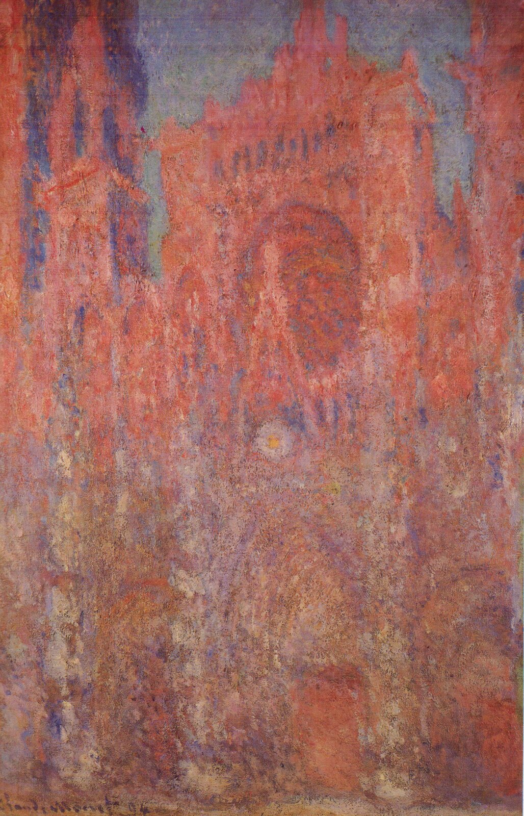 Claude Monet, Katedra w Rouen. Fasada I Źródło: Rlbberlin, Claude Monet, Katedra w Rouen. Fasada I, olej na płótnie, Pola Museum of Art, licencja: CC 0.