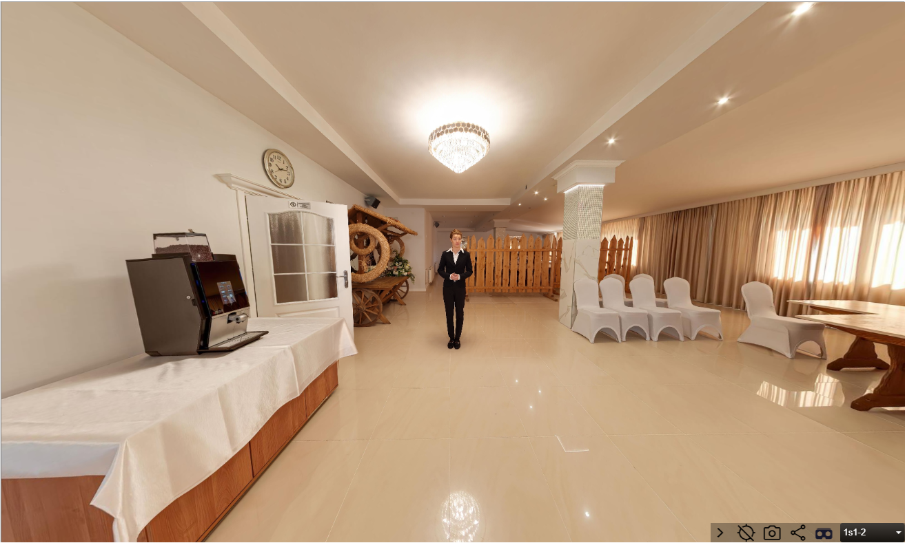 Widok ekranu rzeczywistości wirtualnej