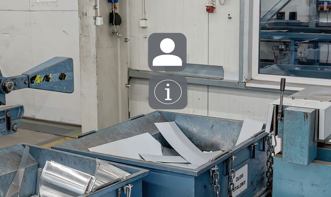 Ikona odtwarzania dźwięku i ikona pola tekstowego