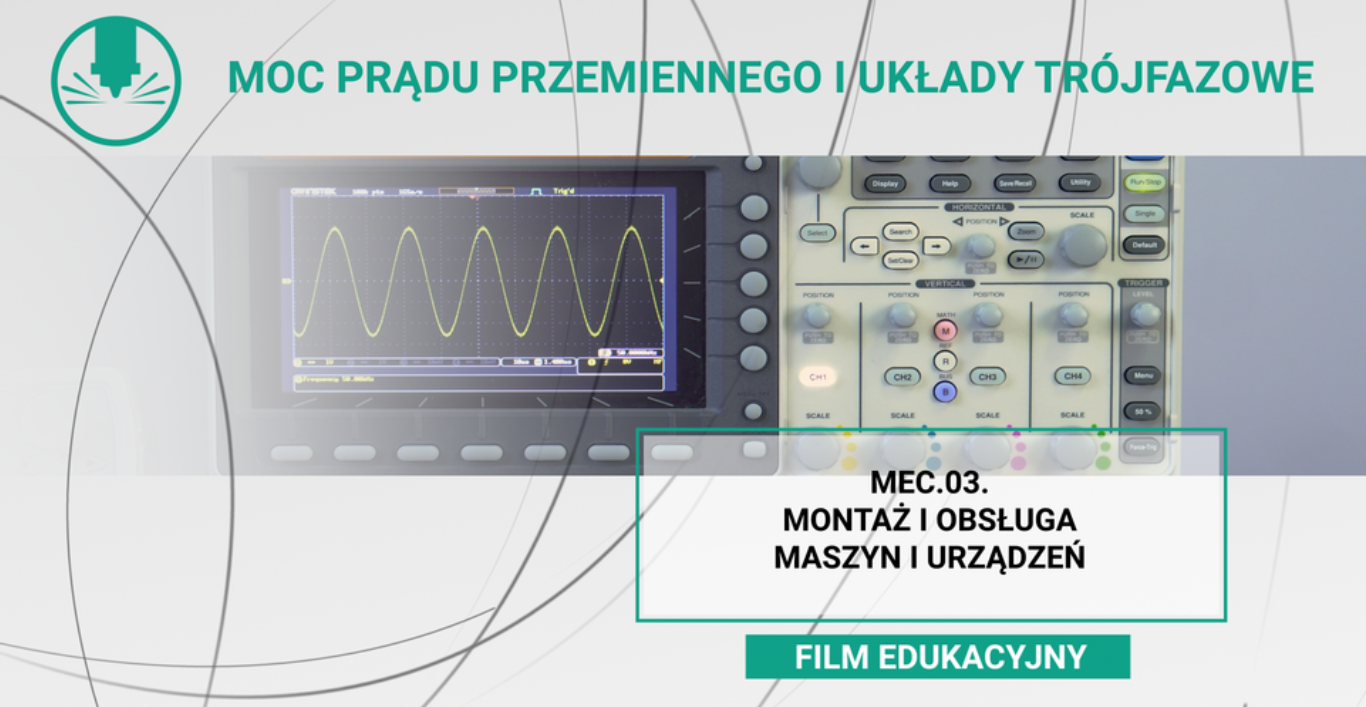 Przykładowy podgląd ekranu startowego filmu. w lewym górnym rogu jest symbol lekcji, obok niego temat. W ramce w prawym dolnym rogu jest numer lekcji, a pod nim jej tytuł i napis film edukacyjny. W tle zdjęcie nawiązujące do tematu.