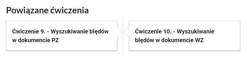 Powiązane ćwiczenia